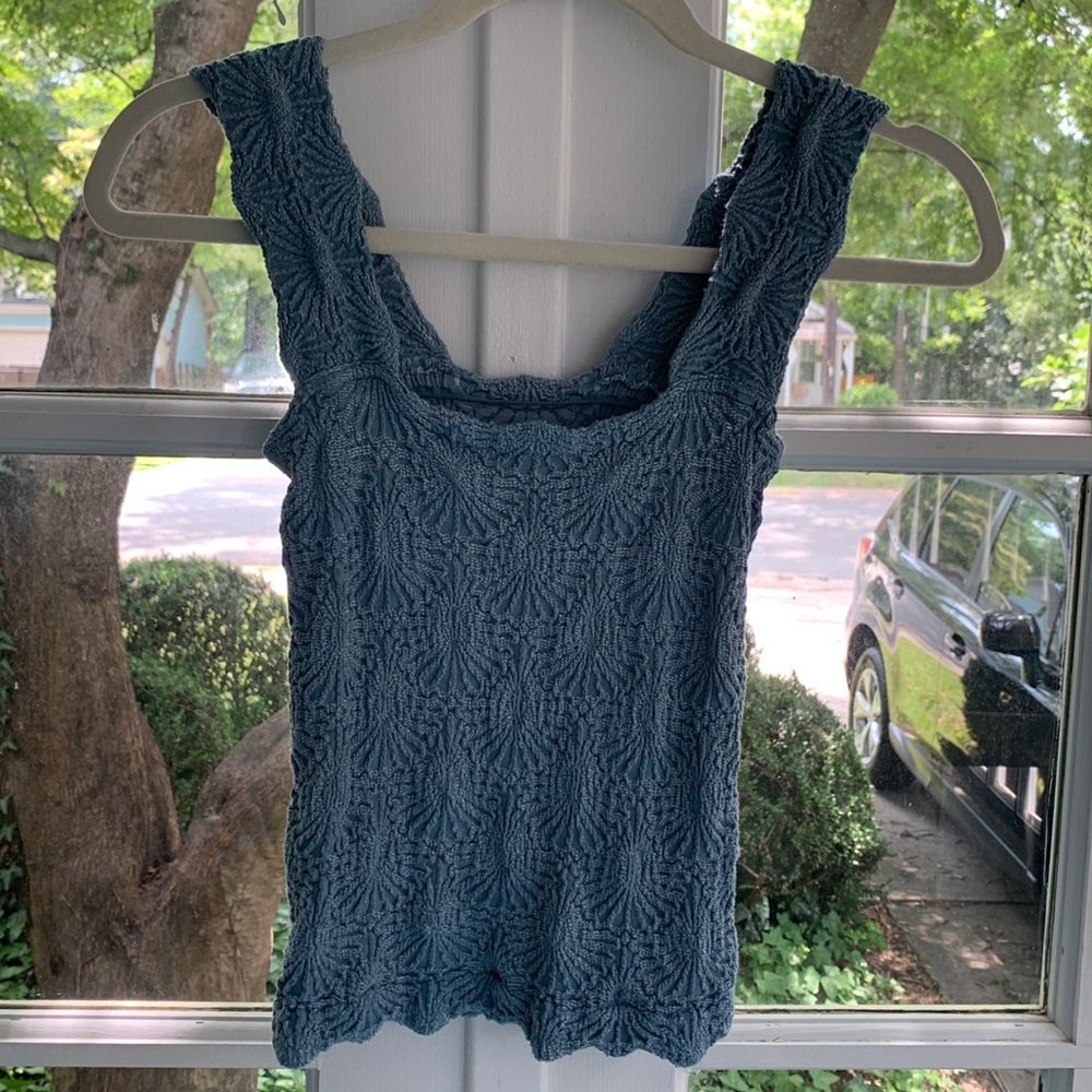 Free People Love Letter Cami, size M/L